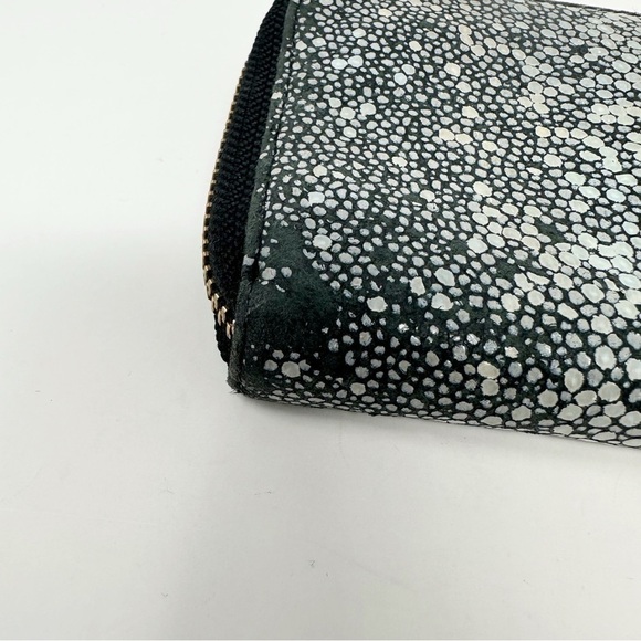 Badgley Mischka Leather Zip Around Wallet - Picture 5 of 7